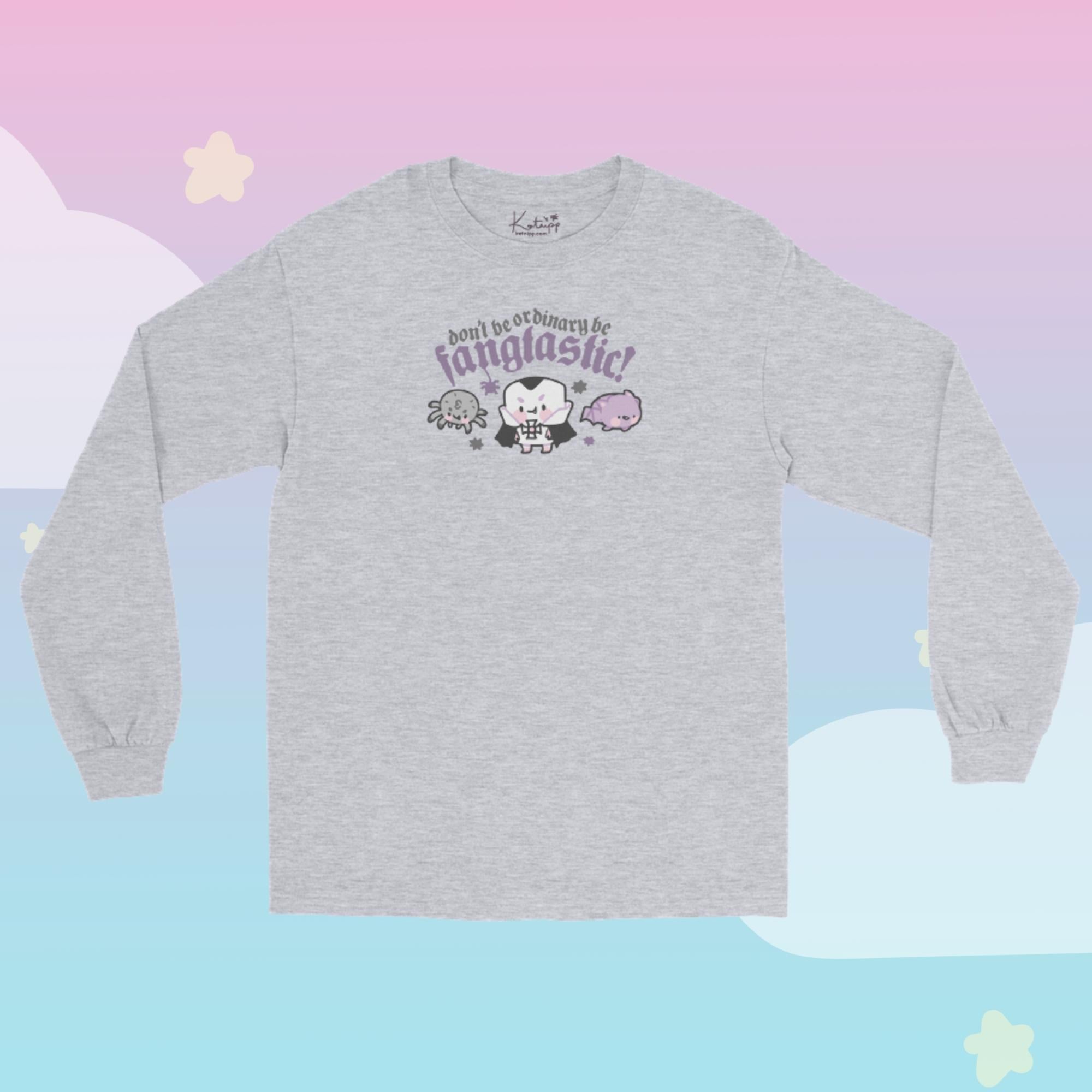 Marshie Spooky Kawaii Halloween Long Sleeve Shirt | Cute Gothic Character Top Katnipp character product