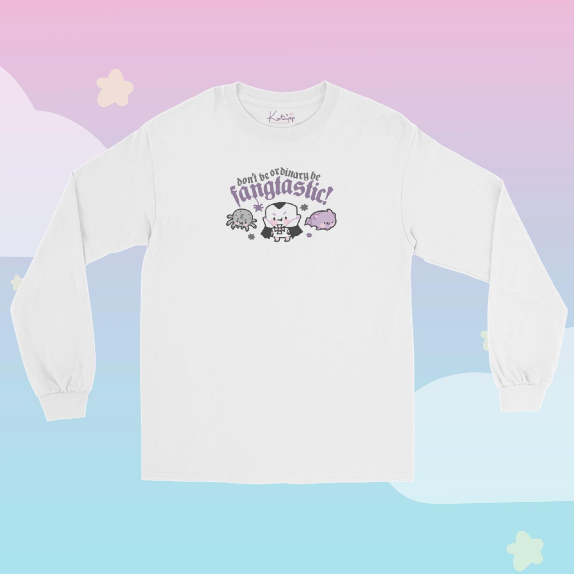 Marshie Spooky Kawaii Halloween Long Sleeve Shirt | Cute Gothic Character Top Katnipp character product