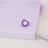 Mini Purple Star Enamel Pin – Vampies Vault Kawaii Halloween Collectible - Katnipp Studios