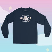 My Heart Is Fluffy Because of Ewe Long Sleeve T-Shirt | Kawaii Cottagecore Sheep Shirt | Sugapuff & Bumblebutt Spring Apparel Katnipp character product