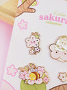 Official Sakura Enamel Pin Full Set - Katnipp Studios