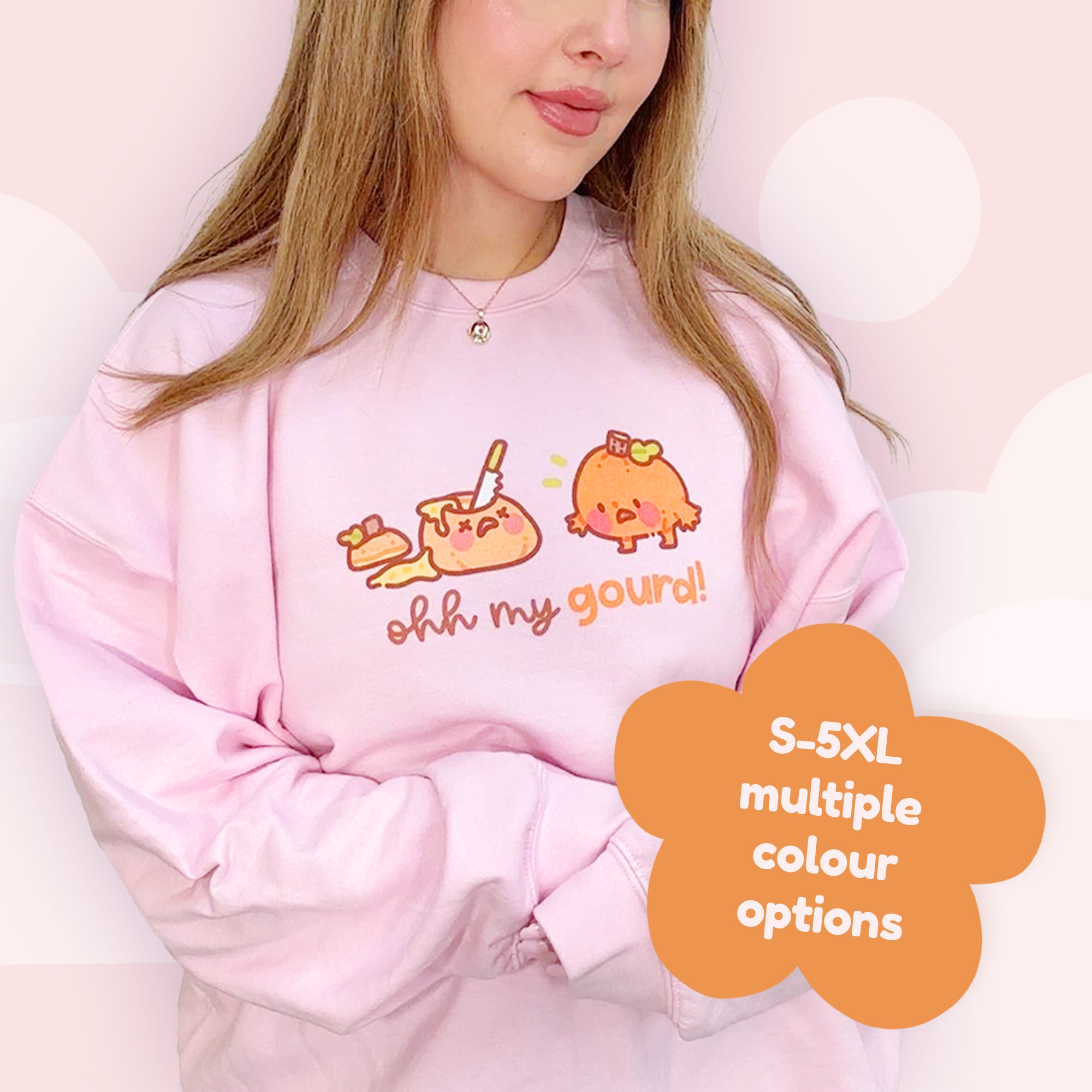 OH MY GOURD! Adorable Katnipp Kawaii Pumpkin Sweater - Cozy Autumn Fashion - Katnipp Studios