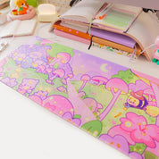 Pastel Witch Halloween Desk Mat | Bumblebutt | Kawaii Cottagecore Decor Katnipp character product