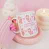 Personalised Christmas Ceramic Mug | Kawaii Cinnamon Reindeer Design | Festive Holiday Hot Chocolate & Coffee Mug - Katnipp Studios