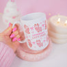 Personalised Christmas Ceramic Mug | Kawaii Cinnamon Reindeer Design | Festive Holiday Hot Chocolate & Coffee Mug - Katnipp Studios