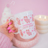 Personalised Christmas Ceramic Mug | Kawaii Cinnamon Reindeer Design | Festive Holiday Hot Chocolate & Coffee Mug - Katnipp Studios