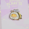 Pocket Planets: Bumblebutt The Space Explorer Kawaii Collectable Enamel Pin - Katnipp Studios