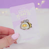 Pocket Planets: Bumblebutt The Space Explorer Kawaii Collectable Enamel Pin - Katnipp Studios