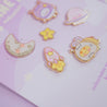 Pocket Planets: Celestial Character Pin Set - Katnipp Studios