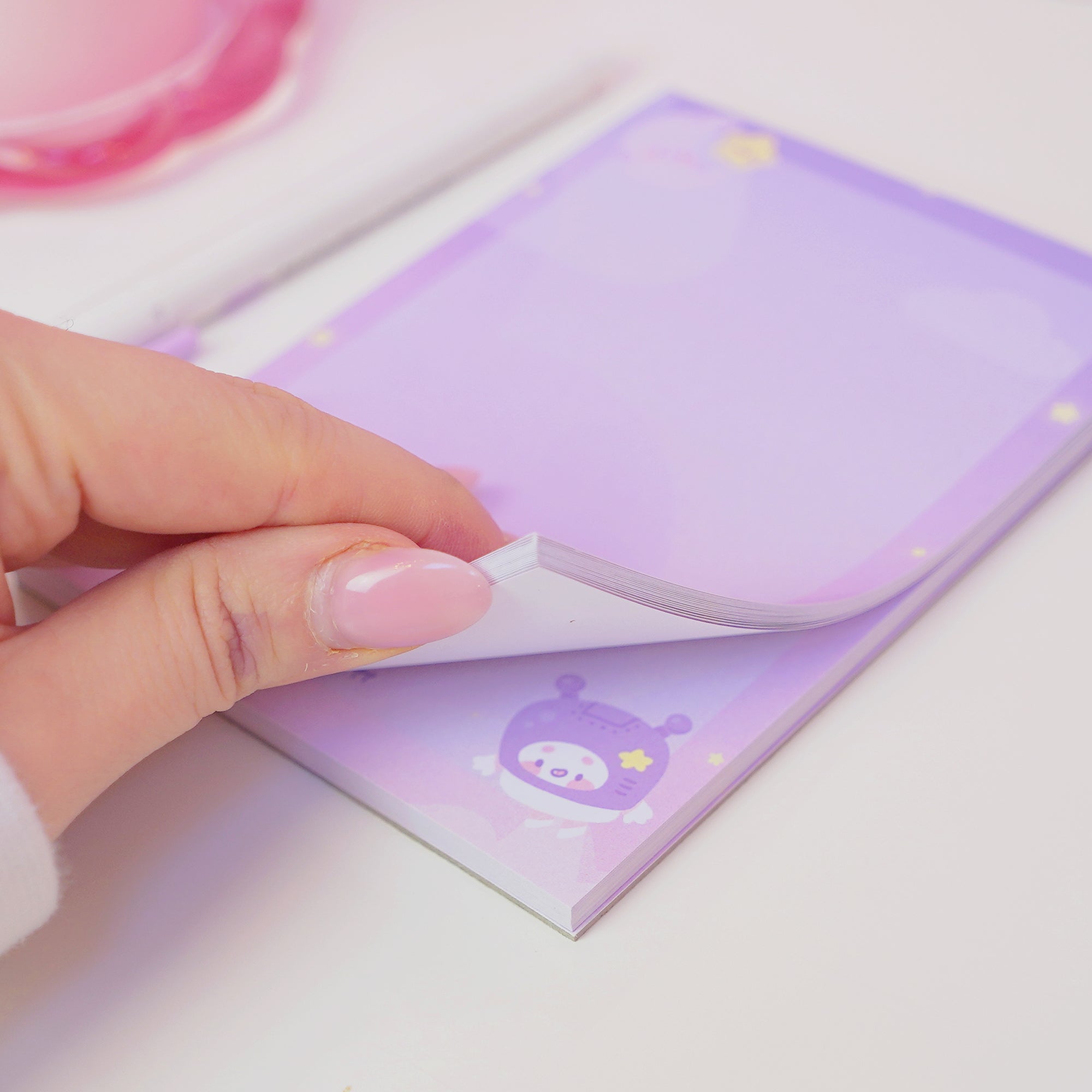 Pocket Planets Celestial Stationery Bundle | A4 Weekly Planner, A5 Lined, A6 Blank & DL To Do Pad Katnipp character product