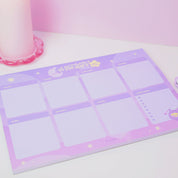 Pocket Planets Celestial Stationery Bundle | A4 Weekly Planner, A5 Lined, A6 Blank & DL To Do Pad Katnipp character product