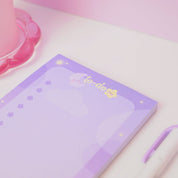 Pocket Planets DL Celestial To Do List Pad | Pastel Kawaii Checklist Notepad Katnipp character product