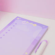 Pocket Planets DL Celestial To Do List Pad | Pastel Kawaii Checklist Notepad Katnipp character product