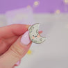 Pocket Planets: Luna and Sprinkle Enamel Pin Set kawaii Pin badge gifts - Katnipp Studios