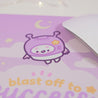 Pocket Planets: Marshie Blast Off to Success Mouse Pad - Katnipp Studios