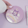 Pocket Planets: Marshie Space Kawaii Motivational Coaster - 'Blast Off to Success' - Katnipp Studios