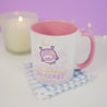 Pocket Planets: Marshie Space Suit Kawaii Aesthetic Ceramic Mug - "Blast Off To Success" - Katnipp Studios