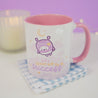 Pocket Planets: Marshie Space Suit Kawaii Aesthetic Ceramic Mug - "Blast Off To Success" - Katnipp Studios