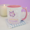 Pocket Planets: Marshie Space Suit Kawaii Aesthetic Ceramic Mug - "Blast Off To Success" - Katnipp Studios