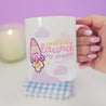 Pocket Planets: Rocketto ロケット the Kawaii Rocket Ceramic Mug - "Ready to Launch My Dreams" - Katnipp Studios