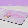 Pocket Planets: Rocketto ロケット The kawaii Rocket Mouse Pad - 'Ready to Launch My Dreams' - Katnipp Studios