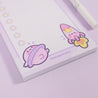 Pocket Planets: Saturn and Rocketto Kawaii 50-Page To-Do List - DL Size - Katnipp Studios