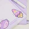 Pocket Planets: Saturn and Rocketto Kawaii 50-Page To-Do List - DL Size - Katnipp Studios