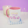 Pocket Planets: Saturn the Kawaii Planet Ceramic Mug - "Spaced Out" - Katnipp Studios