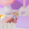 Primrose the Pastel Witch Official Enamel Pin ~ Kawaii Magical Katnipp Enamel Pin - Katnipp Studios