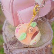 Pumpkin Bee Plush Keychain | Kawaii Autumn Bag Charm Katnipp character product