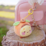Pumpkin Bee Plush Keychain | Kawaii Autumn Bag Charm Katnipp character product