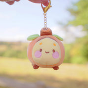 Pumpkin Bee Plush Keychain | Kawaii Autumn Bag Charm Katnipp character product