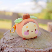 Pumpkin Bee Plush Keychain | Kawaii Autumn Bag Charm Katnipp character product