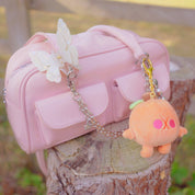 Pumpkin Plush Keychain | Kawaii Autumn Bag Charm Katnipp character product