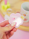 Sakura Cherry Blossom Glitter Magnet ~ Kawaii Fridge Magnet - Katnipp Studios