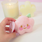 Sakura Flower Keychain Plushie - Cute Soft Plush Keychain Accessory for Bags & Keys Katnipp character product