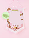 Sakura Snuggly Bumblebutt Pin Banner - Katnipp Studios