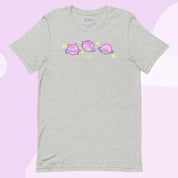 Saturn Cosmic Poses Lightweight T-Shirt | Cute Space Top Katnipp character product