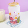 SECONDS - Bumblebutt Pastel Witch Magical Scene 16 oz Frosted Tumbler | Kawaii Cute Drinkware | PWT001 - Katnipp Studios