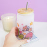 SECONDS - Bumblebutt Pastel Witch Magical Scene 16 oz Frosted Tumbler | Kawaii Cute Drinkware | PWT001 - Katnipp Studios