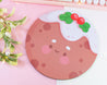 SECONDS Kawaii Figgy Pudding Christmas Mouse Pad - Katnipp Studios