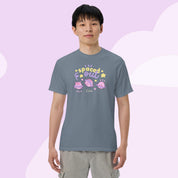 Spaced Out Saturn Heavyweight T-Shirt | Cute Space & Astrology Design Katnipp character product