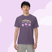 Spaced Out Saturn Heavyweight T-Shirt | Cute Space & Astrology Design Katnipp character product