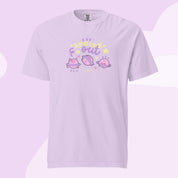 Spaced Out Saturn Heavyweight T-Shirt | Cute Space & Astrology Design Katnipp character product