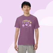 Spaced Out Saturn Heavyweight T-Shirt | Cute Space & Astrology Design Katnipp character product