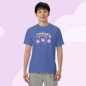 Spaced Out Saturn Heavyweight T-Shirt | Cute Space & Astrology Design Katnipp character product