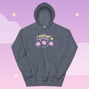 Spaced Out Saturn Hoodie | Cute Planet & Astrology Design Katnipp character product