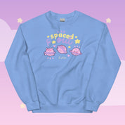 Spaced Out Saturn Sweatshirt | Cute Cosmic Planet Design Katnipp character product