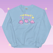 Spaced Out Saturn Sweatshirt | Cute Cosmic Planet Design Katnipp character product