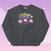Spaced Out Saturn Sweatshirt | Cute Cosmic Planet Design Katnipp character product